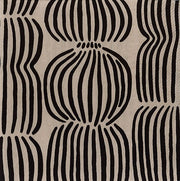 Vilja servett- Svart/beige